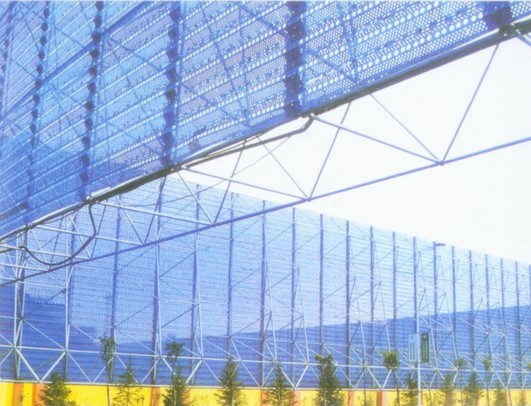 自贡环保扫风墙网架工程
