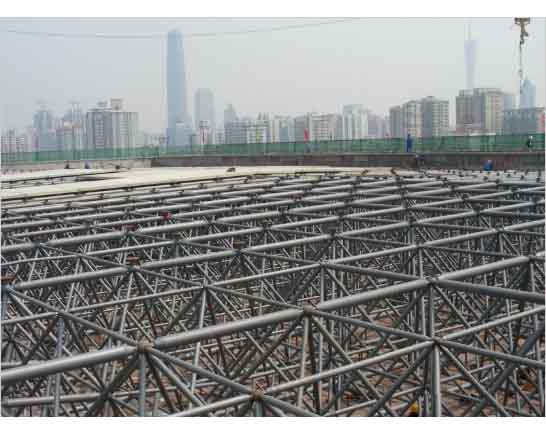自贡新建铁路干线广州调度网架工程